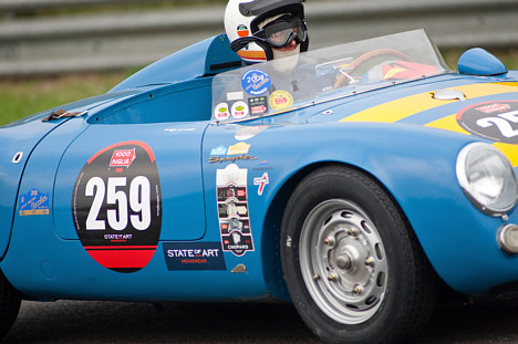 Denne Porsche Spyder 550-1500 RS fra 1955 er en af blot seks byggede fabriks-biler og én af de tre tilovers blevne. Den vil blive ”luftet” under Copenhagen Historic Grand Prix i Fælledparken første weekend i august.